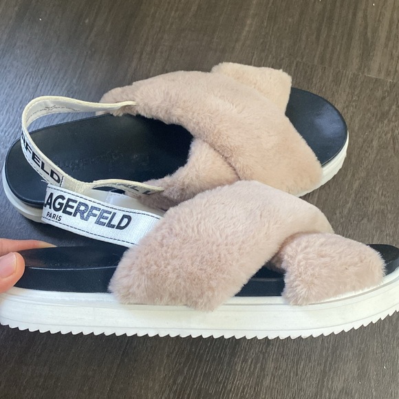 KARL LAGERFELD Women's Patricia Slipper Sz 9 - Picture 6 of 7